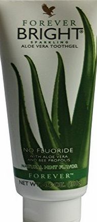 Aloe Vera Forever Bright Aloe Vera Tooth Gel - Contains Bee Propolis - Protects Teeth amp; Gums - Fights Plaque, Made for Children amp; Adults, Non Fluoride Formula, No Animal By Products Suitable For Vegetar