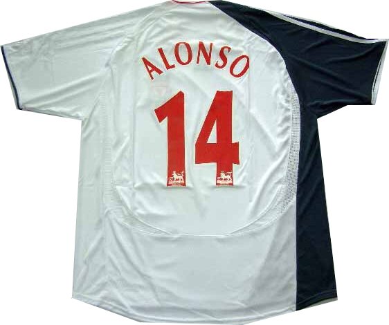 Alonso Adidas 06-07 Liverpool 3rd (Alonso 14)
