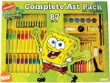 Spongebob Squarepants - 87 Piece Complete Art Set