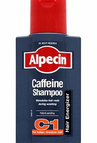 ALPECIN  Caffeine Hair Energizer Shampoo 250ml - Pack of 3