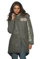 ALPHA U.S.A USA hooded oversized parka