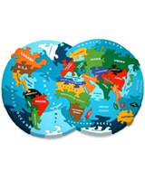 Map of the World Jigsaw Puzzle - around the