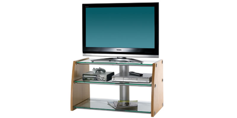 Alphason ASP900-LO Aspect TV Stand in Light Oak