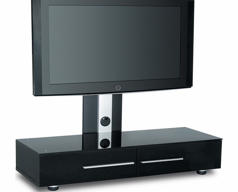 Alphason Iconn ST480 120 Black TV Stand `Iconn