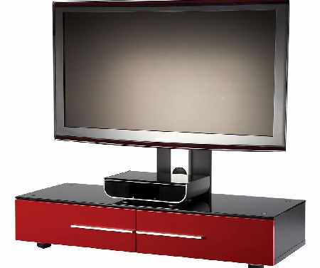 Alphason Iconn ST480 120 Red TV Stand `Iconn