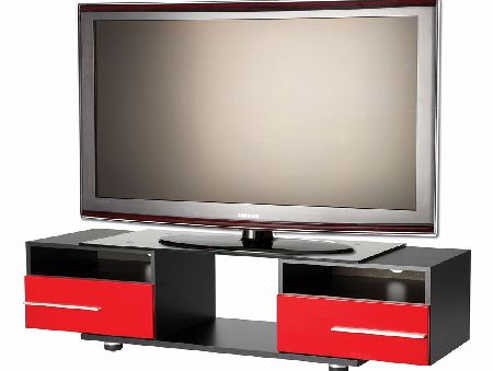 Alphason Iconn ST860 120 Red TV Stand `Iconn