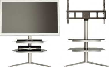 ALPHASON RAD720/2-S Single Pillar TV Stand with