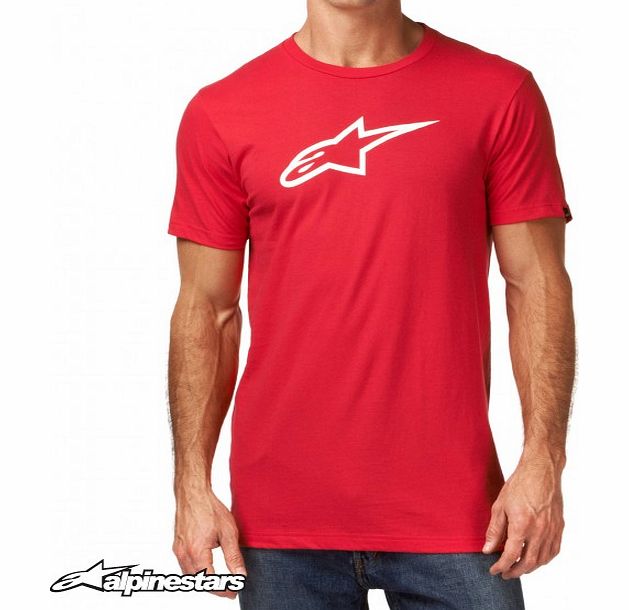 Alpinestars Mens Alpinestars Ageless Classic T-Shirt - Red