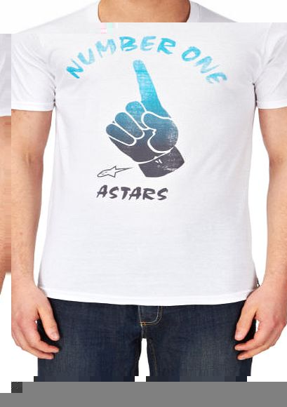 Alpinestars Mens Alpinestars The Finga T-Shirt - White