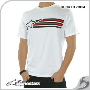 Alpinestars T-Shirt - Alpinestars Multi Stripe