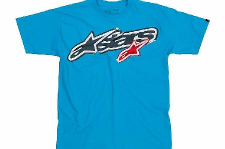 Alpinestars T-Shirt - Stuck - Turquoise 1111-72016