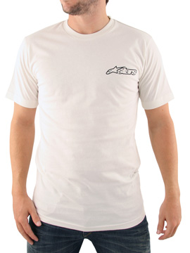 Alpinestars White/Black Blaze T-Shirt