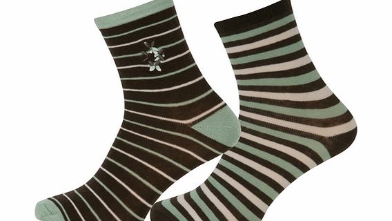 Women` Ethnic Stripe Socks
