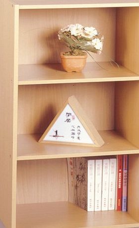 Alsapan GRADE A3 - Cube 3 Shelf Bookcase in Maple