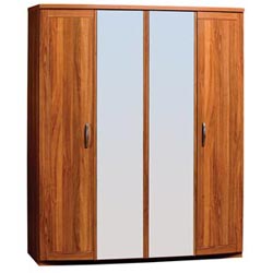 - Dusk 4 door wardrobe with 2 mirror