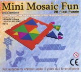 Alsuna Ltd 2D Mini Mosaic Puzzles (Set of 4)