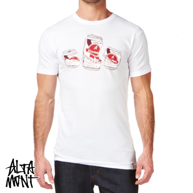 Mens Altamont Beverly T-Shirt - White