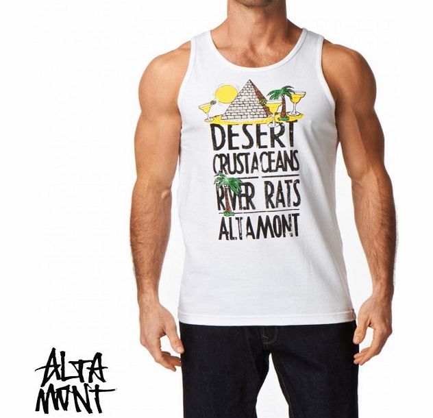 Mens Altamont Desert T-Shirt - White