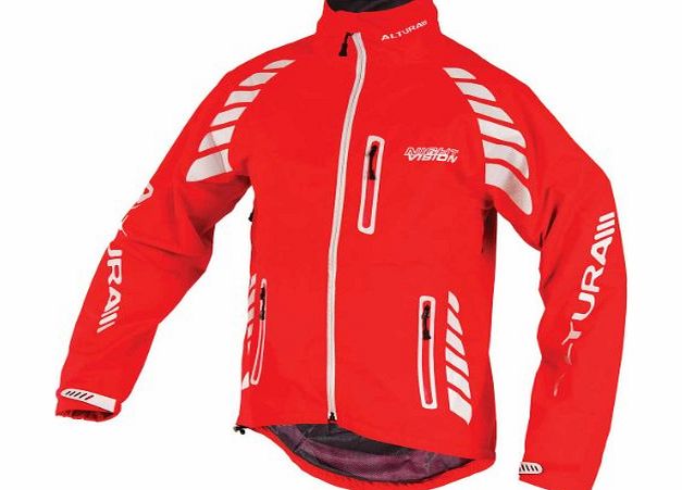 Night Vision Evo Jacket 2013 in Red M, RED
