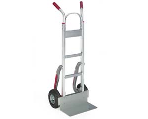 Aluminium solid fixed toe plate sack truck