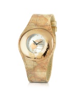 Alviero Martini 1a Prima Classe - Ladies`Geo Patent Strap Bracelet Watch