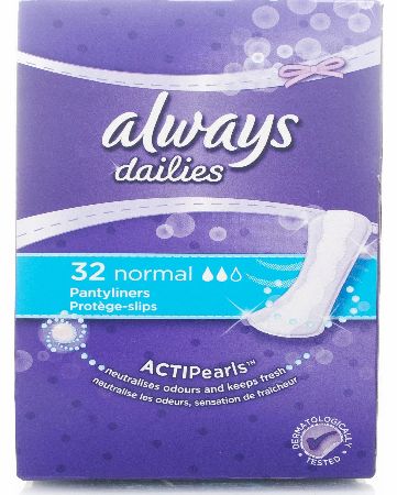 Dailies Pantyliners Normal