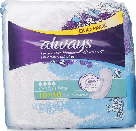 Always Discreet Long Pads Value Pack
