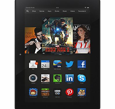 Amazon Kindle Fire HDX Tablet, Qualcomm
