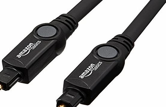 AmazonBasics Digital Optical Audio Toslink Cable 1.8 m / 6 Feet