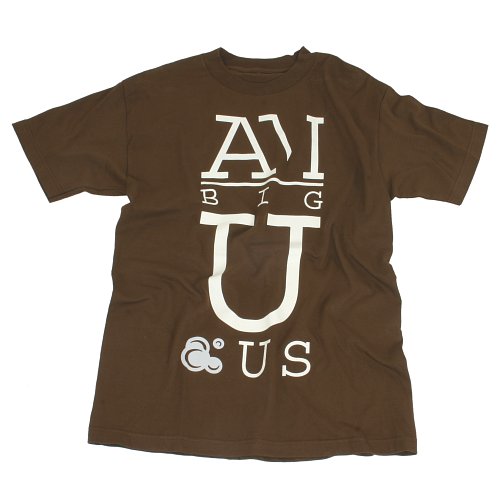 ambiguous Mens ambiguous Stacked Crew Tee Brown