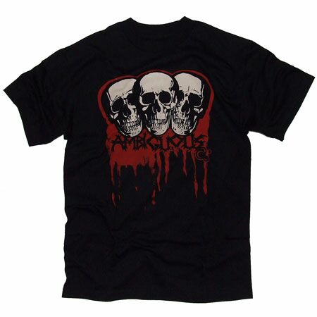 Ambiguous Skully Black T-shirt