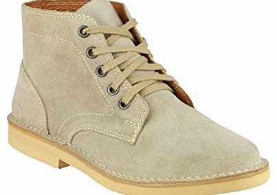 Desert Boot Taupe Mens Shoes Leather - Size 6 Sole: Rubber - Lace-Up