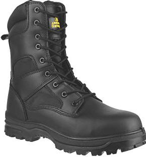 Amblers, 1228[^]4335F FS009C Hi-Leg Safety Boots Black Size 10