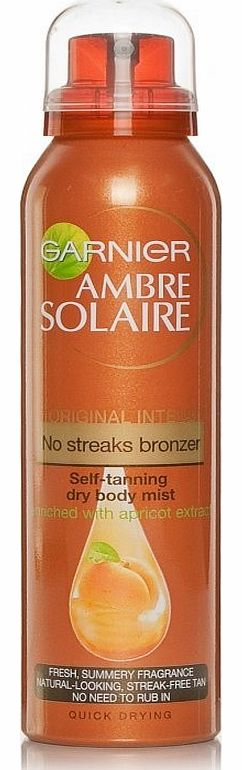 Garnier Ambre Solaire No Streaks Bronzer Dry Mist