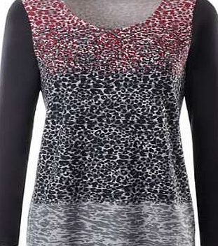 Ambria Animal Print Top