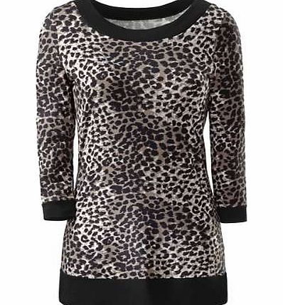 Ambria Leopard Print Top