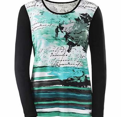 Ambria Printed Top