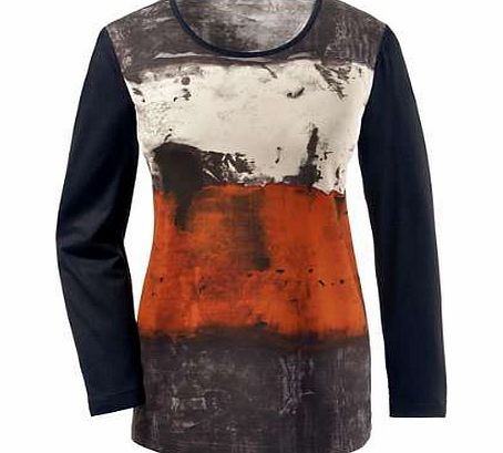 Ambria Striped Long Top