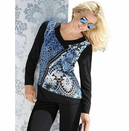 Ambria Unique Print Design Top