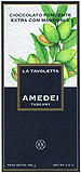Amedei I Frutti, Toscano Black with Almond bar