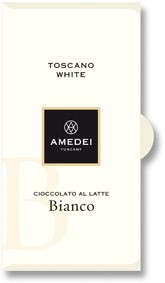 Toscano Bianco, white chocolate bar