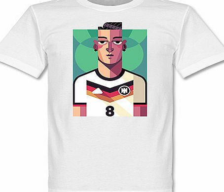 American Apparel Playmaker Ozil Football T-Shirt AAWHT-PNN-1564P