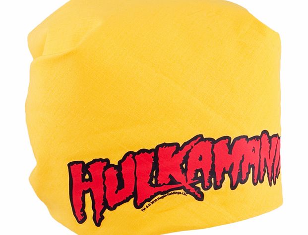 Hulkamania Yellow Head Scarf from American