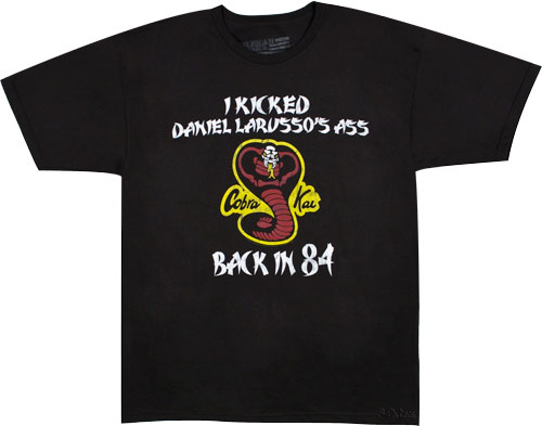 American Classics I Kicked Larussos Ass Men` Karate Kid T-Shirt from American Classics