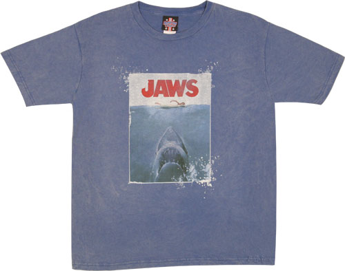 American Classics Jaws Movie Poster Men` T-Shirt from American Classics