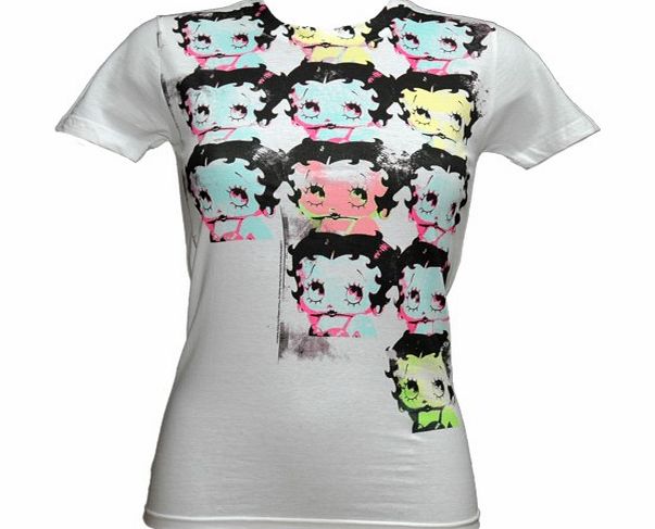 American Classics Ladies Betty Boop Faces T-Shirt from American Classics