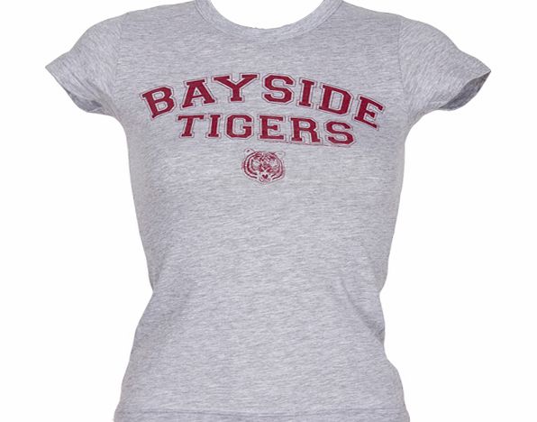 Ladies Grey Bayside Tigers Arch T-Shirt from