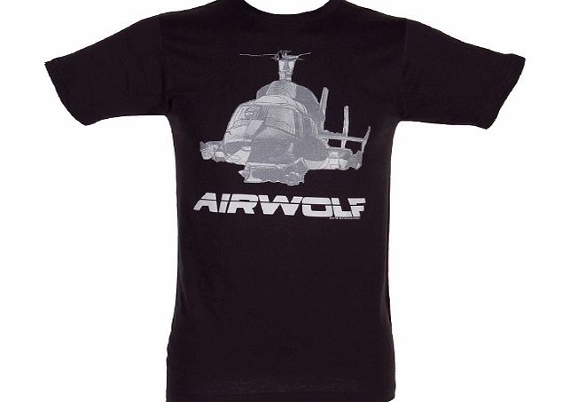 Mens Airwolf Helicopter T-Shirt from