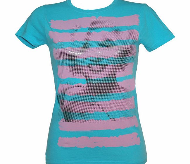Striped Ladies Marilyn Monroe T-Shirt from American Classics