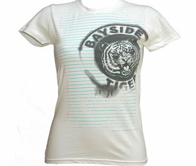 American Classics Stripy Bayside Tigers Logo Ladies T-Shirt from American Classics
